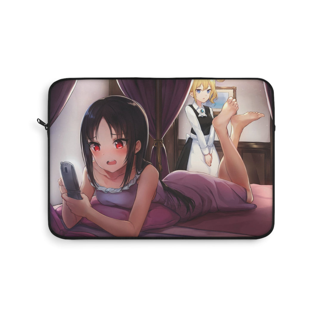 I want to receive a message from him Laptop Sleeve