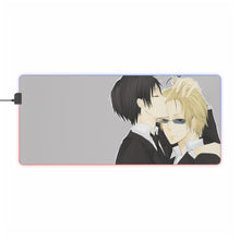 Load image into Gallery viewer, Durarara!! Izaya Orihara, Shizuo Heiwajima RGB LED Mouse Pad (Desk Mat)
