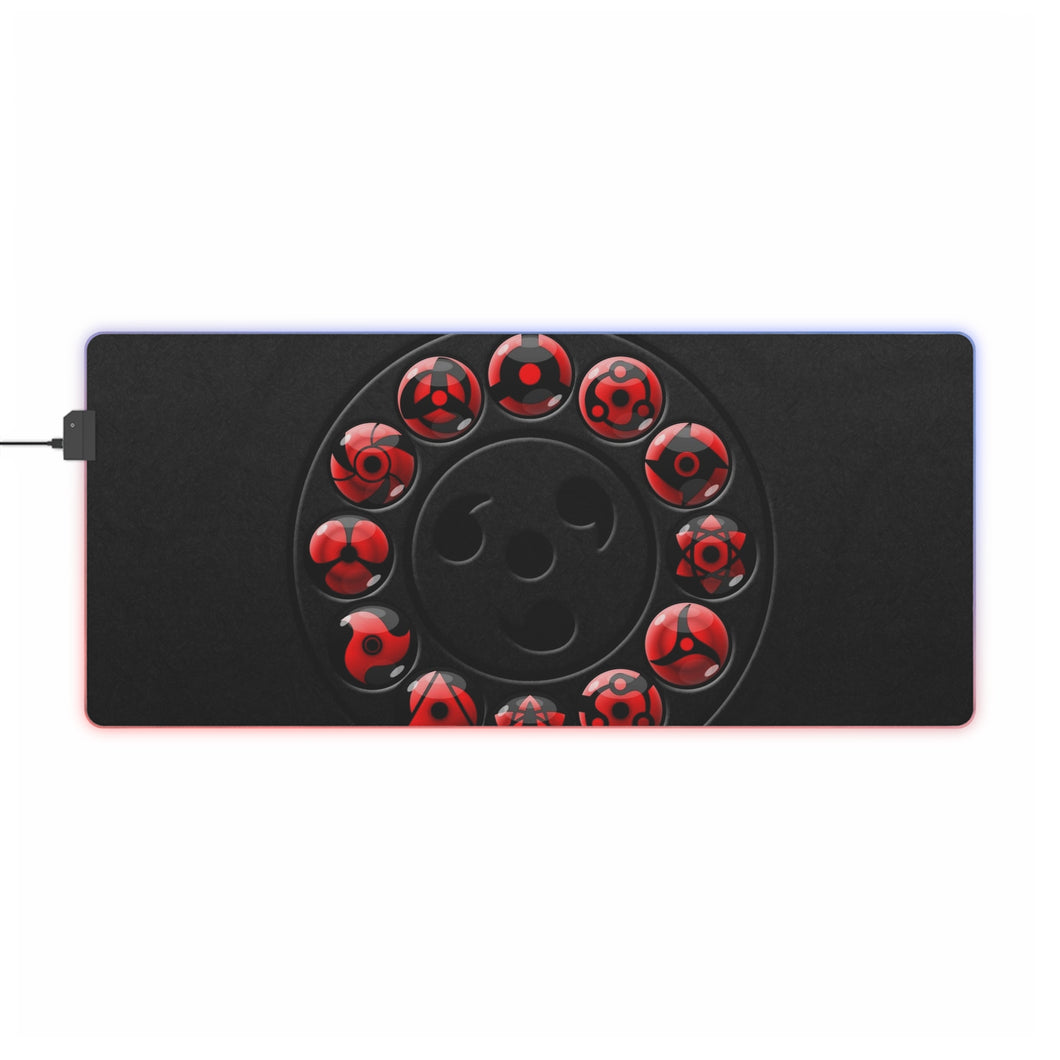 Sharingan RGB LED Mouse Pad (Desk Mat)