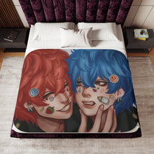 Load image into Gallery viewer, Tokyo Revengers Nahoya Kawata Sherpa Blanket
