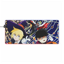 Load image into Gallery viewer, Mob Psycho 100 Arataka Reigen, Shigeo Kageyama, Teruki Hanazawa RGB LED Mouse Pad (Desk Mat)

