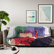 Load image into Gallery viewer, Nagisa and Kaede Sherpa Blanket
