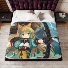 Load image into Gallery viewer, Fate/Apocrypha Sherpa Blanket
