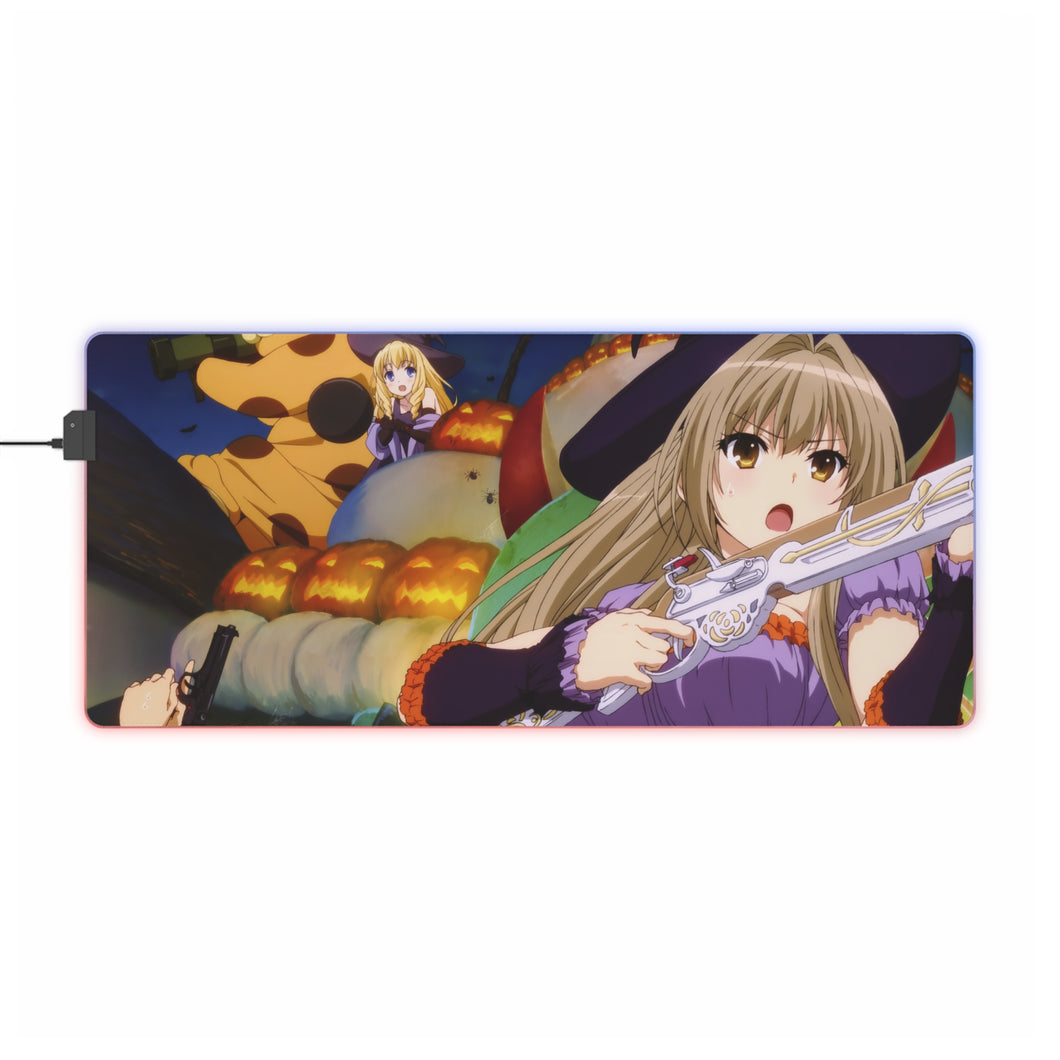 Amagi Brilliant Park Isuzu Sento, Seiya Kanie, Latifa Fleuranza RGB LED Mouse Pad (Desk Mat)