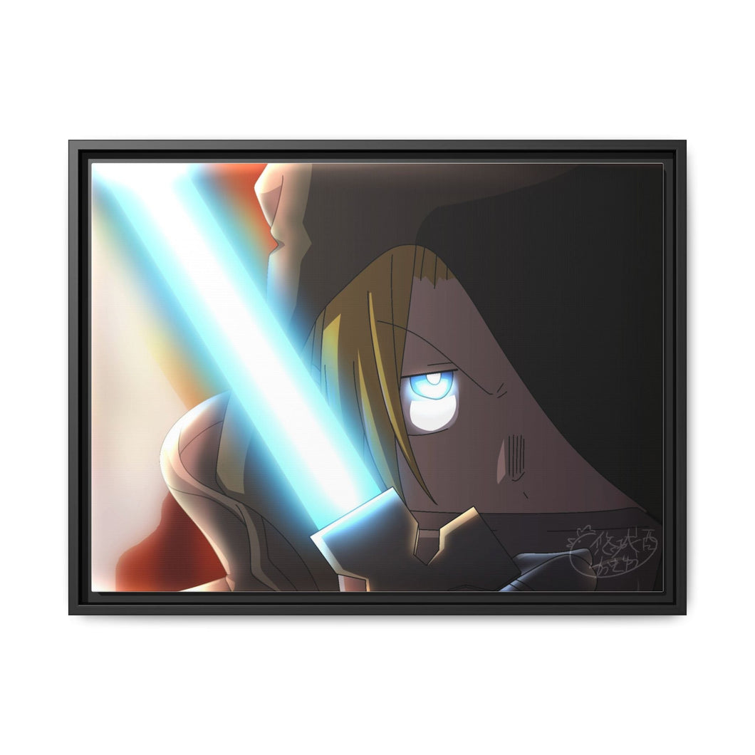 Fire Force Arthur Boyle Canvas Framed Art Print