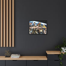 Load image into Gallery viewer, Lab Members-World line Canvas Framed Art Print
