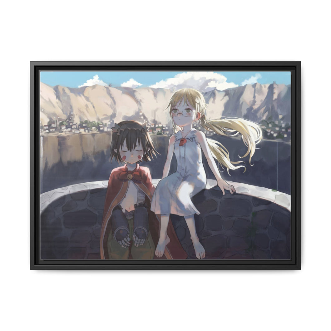 Anime Made In A Canvas Framed Art Print