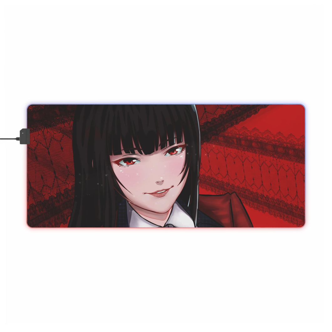 Kakegurui Yumeko Jabami RGB LED Mouse Pad (Desk Mat)