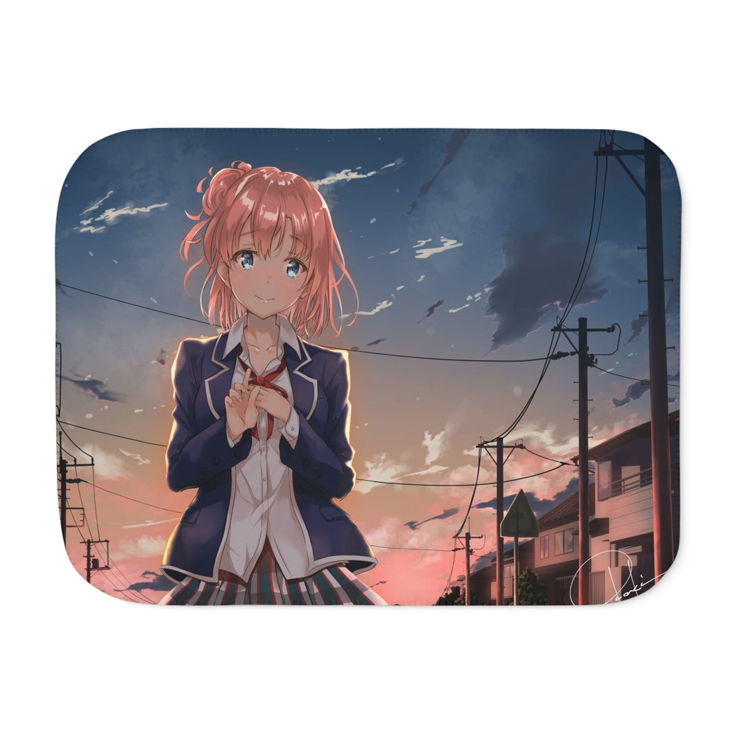 Anime My Teen Romantic Comedy SNAFU Sherpa Blanket