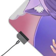 Load image into Gallery viewer, Nekomata Okayu RGB LED Mouse Pad (Desk Mat)
