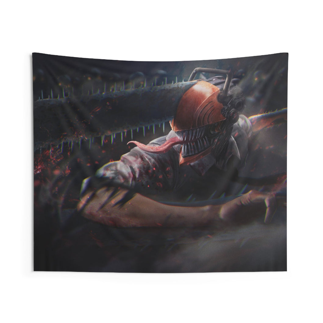 Anime Chainsaw Man Indoor Wall Tapestry