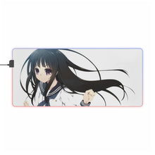 Load image into Gallery viewer, Eru Chitanda  Hairs RGB LED Mouse Pad (Desk Mat)
