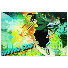 Load image into Gallery viewer, Anime Samurai Champloor Jigsaw Puzzle
