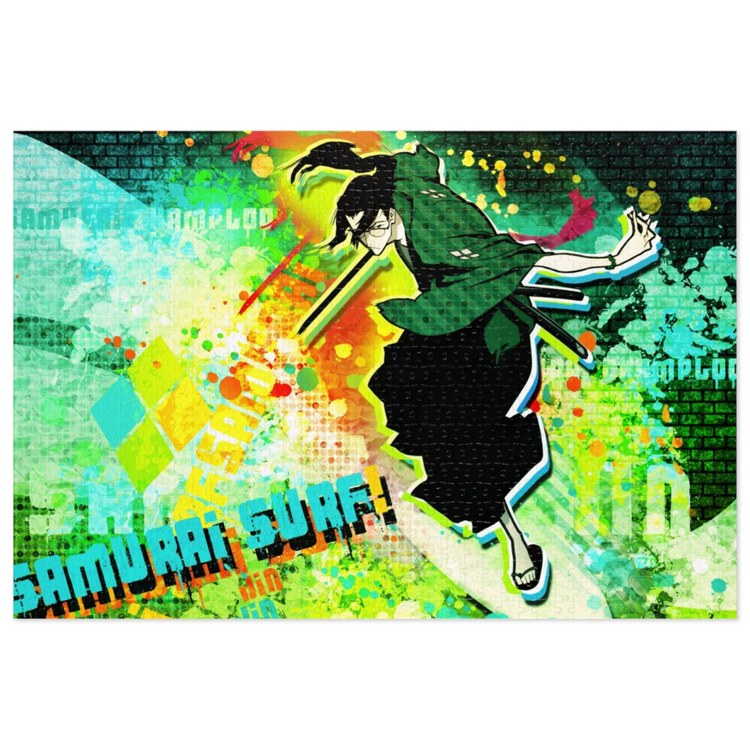 Anime Samurai Champloor Jigsaw Puzzle