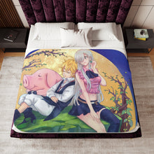 Load image into Gallery viewer, The Seven Deadly Sins Sherpa Blanket
