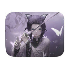 Load image into Gallery viewer, Anime Demon Slayer: Kimetsu no Yaiba Sherpa Blanket

