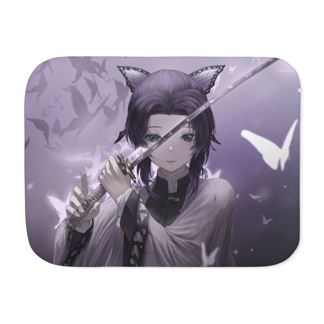 Anime Demon Slayer: Kimetsu no Yaiba Sherpa Blanket