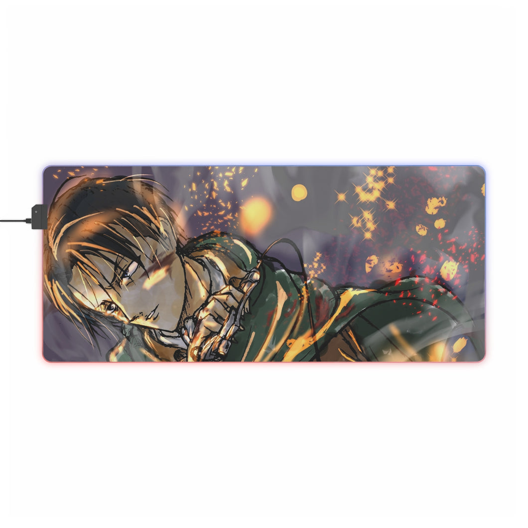 Anime Attack On Titan RGB LED Mouse Pad (Desk Mat)