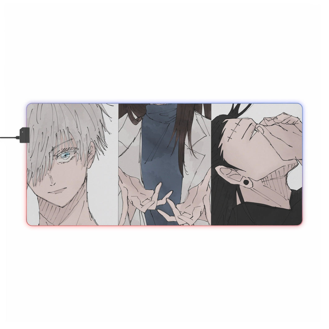 Jujutsu Kaisen RGB LED Mouse Pad (Desk Mat)