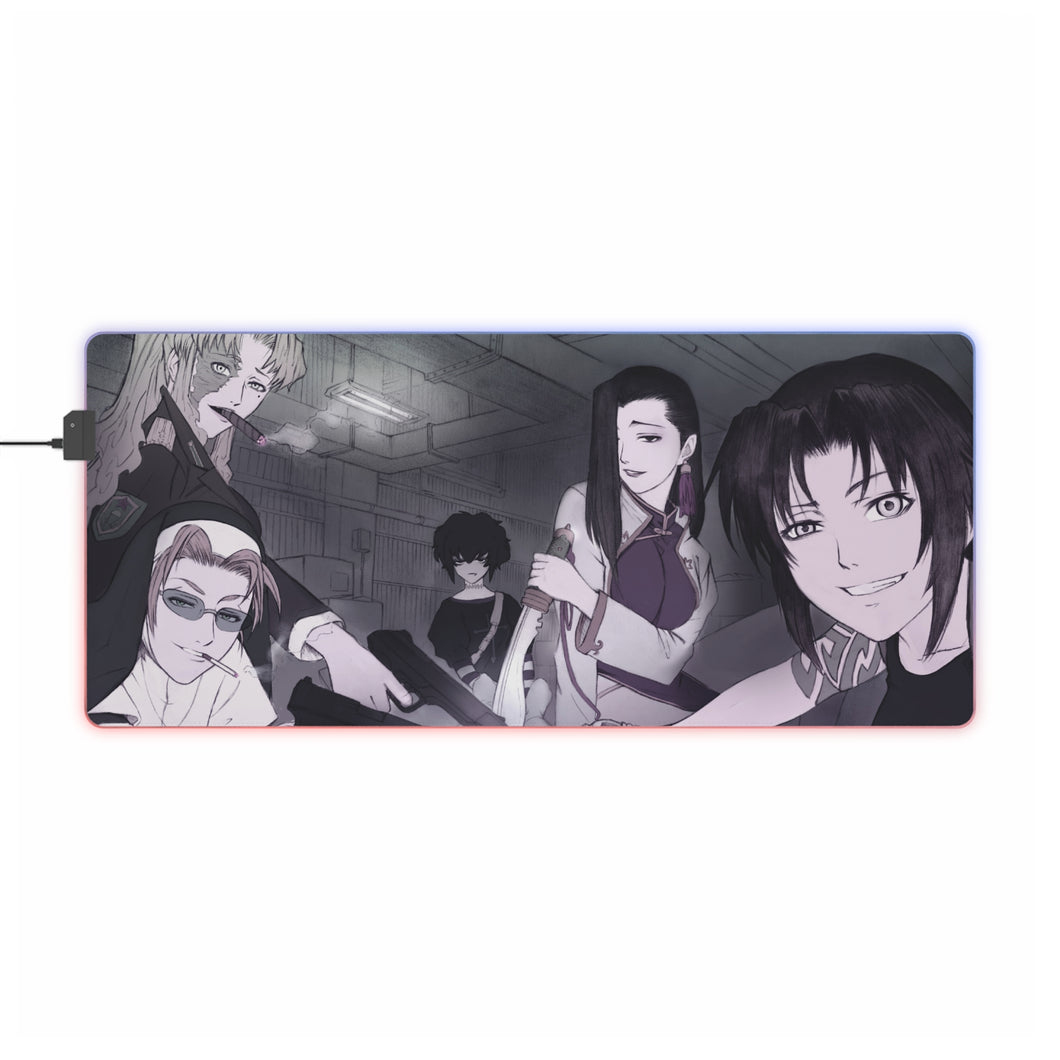 Black Lagoon RGB LED Mouse Pad (Desk Mat)