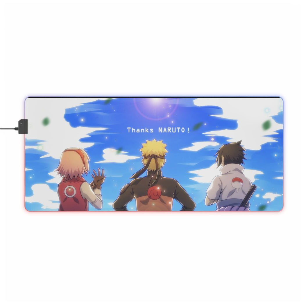 Anime Naruto RGB LED Mouse Pad (Desk Mat)