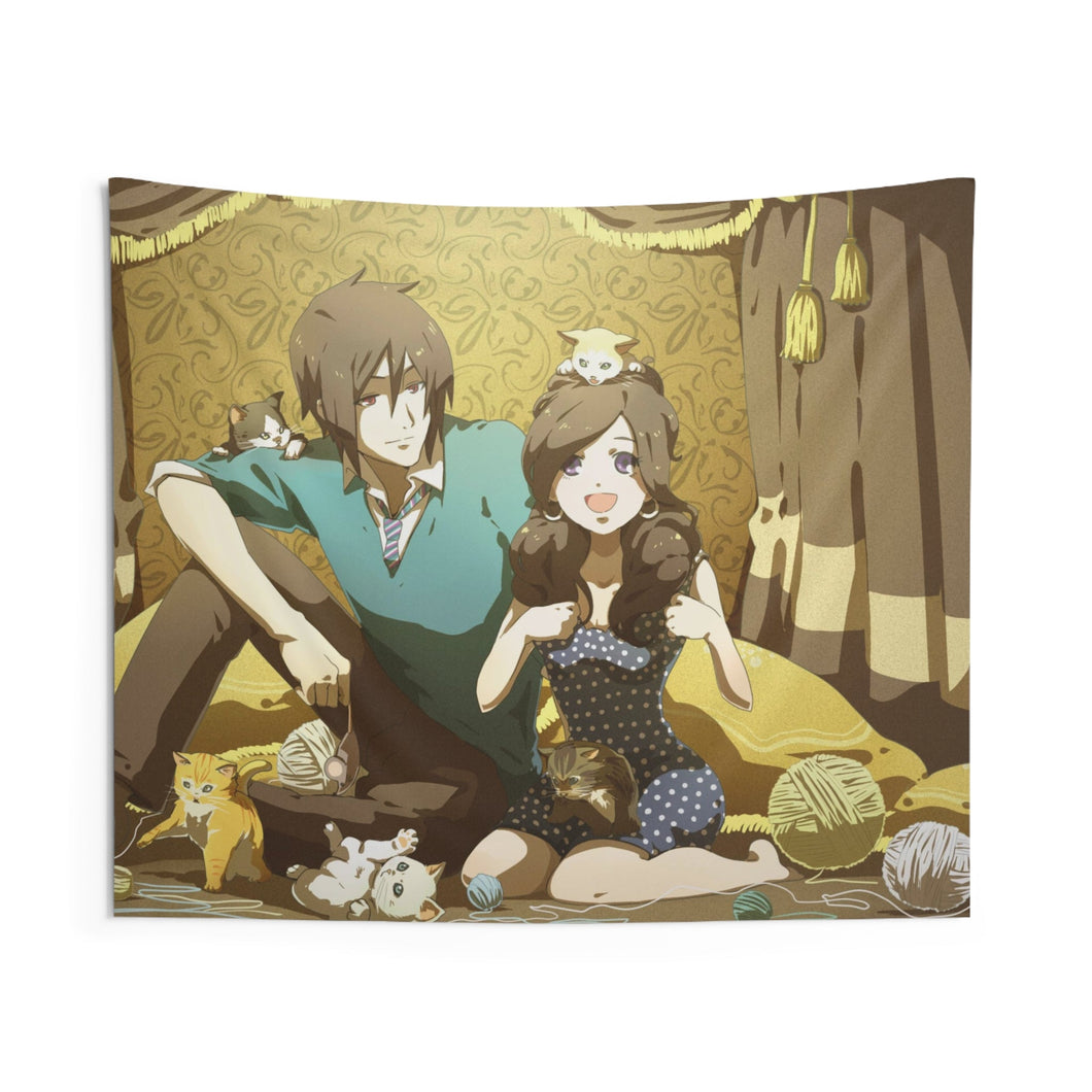 Black Butler Indoor Wall Tapestry