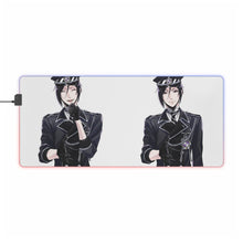 Load image into Gallery viewer, Black Butler RGB LED Mouse Pad (Desk Mat)
