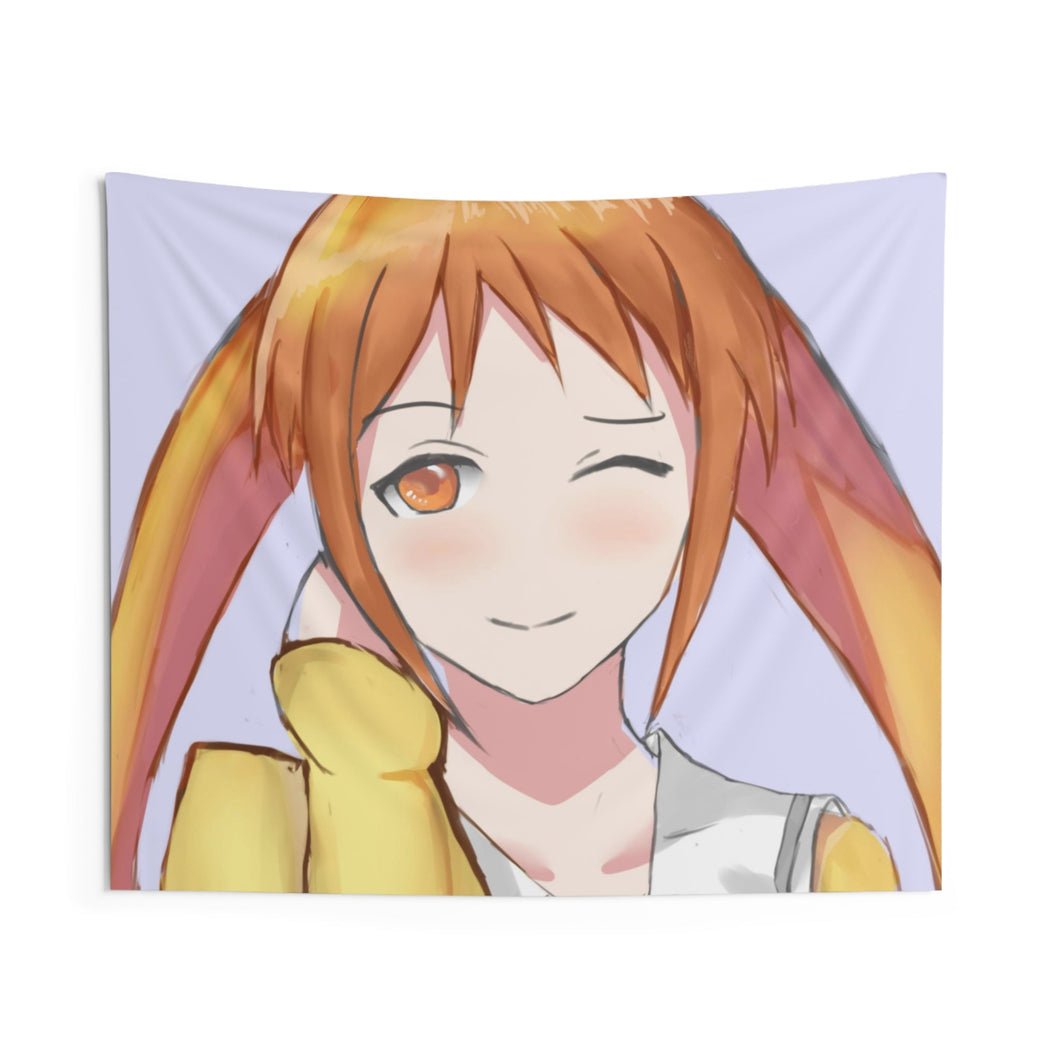 Aho Girl Indoor Wall Tapestry