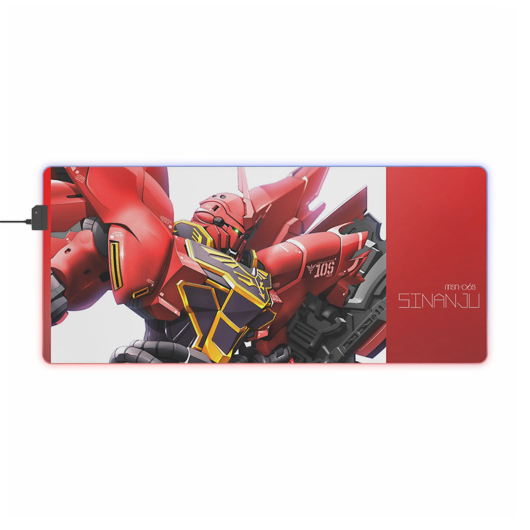 Anime Gundam RGB LED Mouse Pad (Desk Mat)