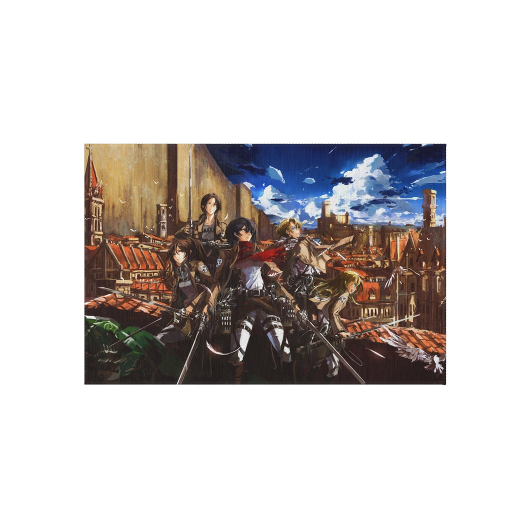 Anime Attack On Titan Rug