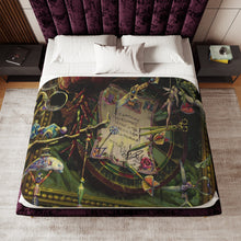 Load image into Gallery viewer, Anime Howl&#39;s Moving Castle Sherpa Blanket
