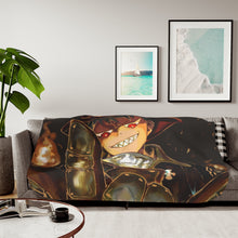 Load image into Gallery viewer, Anime Fire Force Sherpa Blanket

