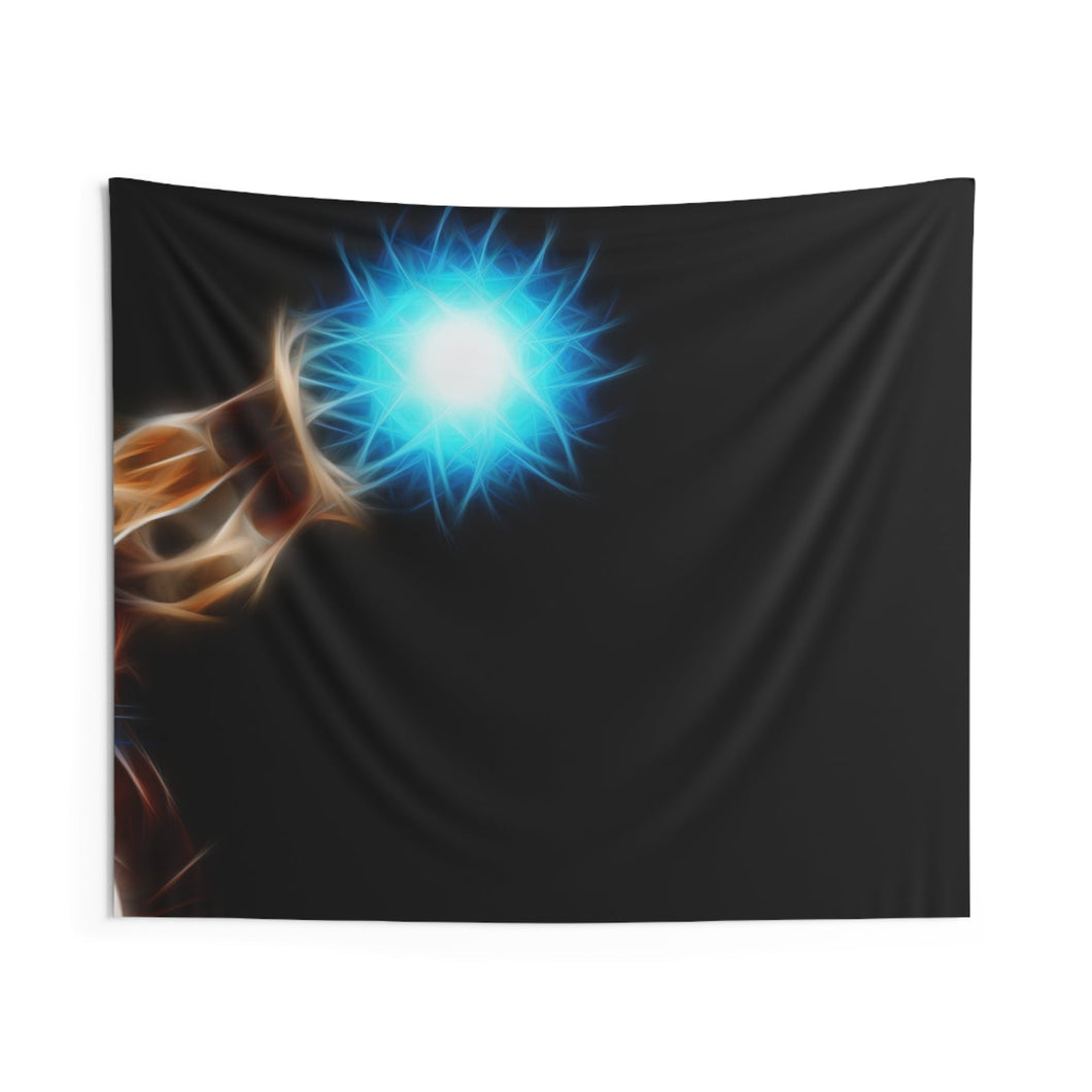 Turtle Destruction Wave Indoor Wall Tapestry