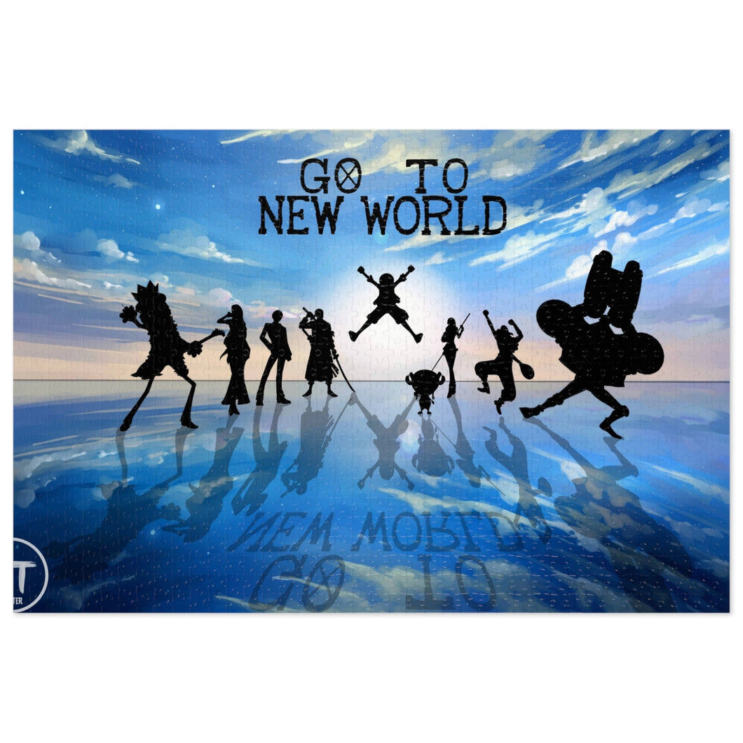 One Piece Monkey D. Luffy, Roronoa Zoro, Sanji, Nico Robin, Tony Tony Chopper Jigsaw Puzzle