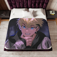 Load image into Gallery viewer, Anime Tokyo Revengers Sherpa Blanket
