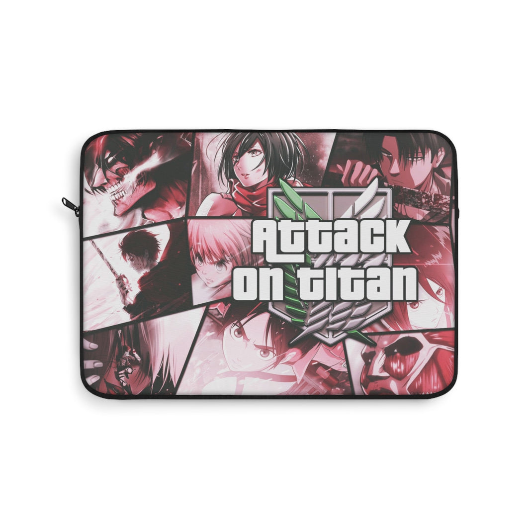 Anime Attack On Titan Laptop Sleeve