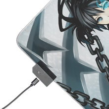 Load image into Gallery viewer, Black Rock Shooter RGB LED Mouse Pad (Desk Mat)
