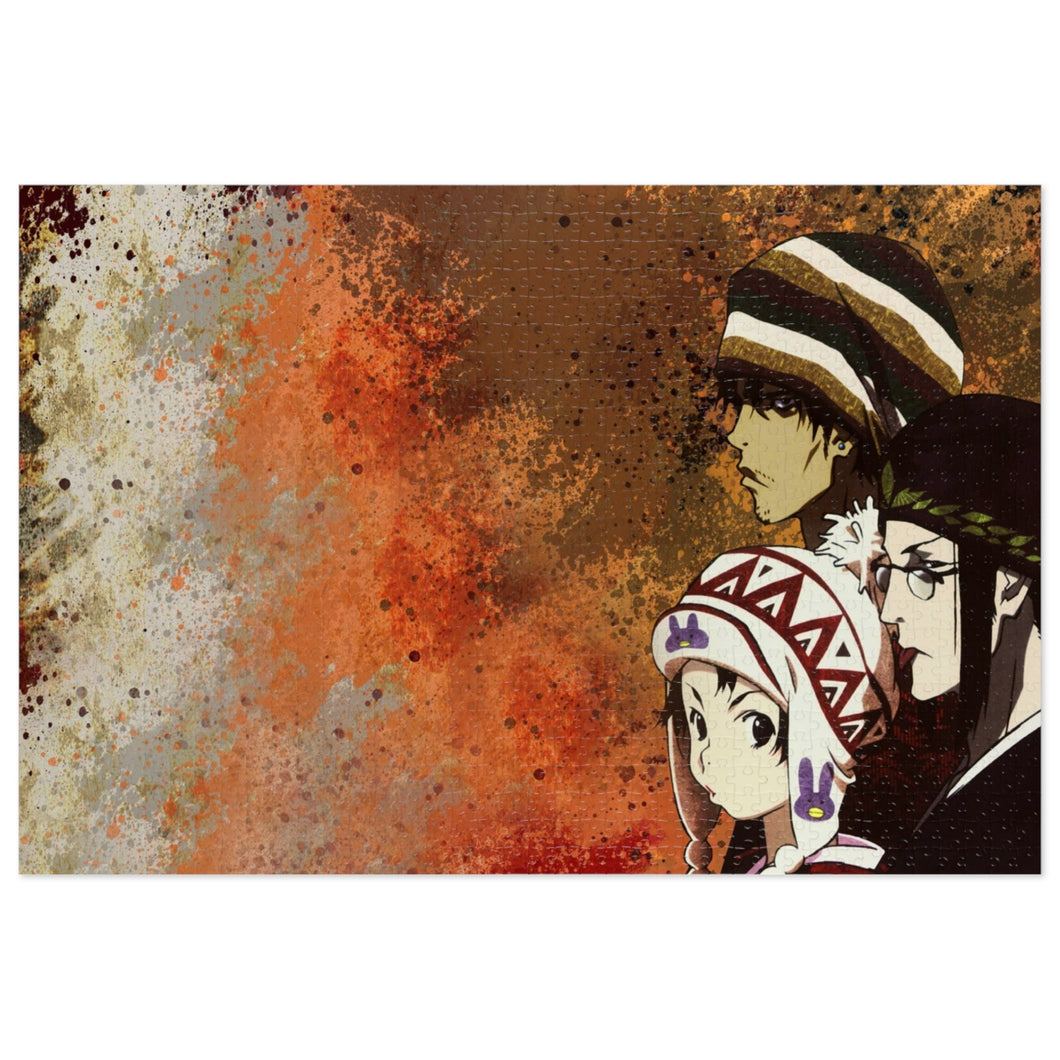 Anime Samurai Champloor Jigsaw Puzzle