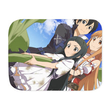 Load image into Gallery viewer, Sword Art Online Asuna Yuuki, Yui Sherpa Blanket
