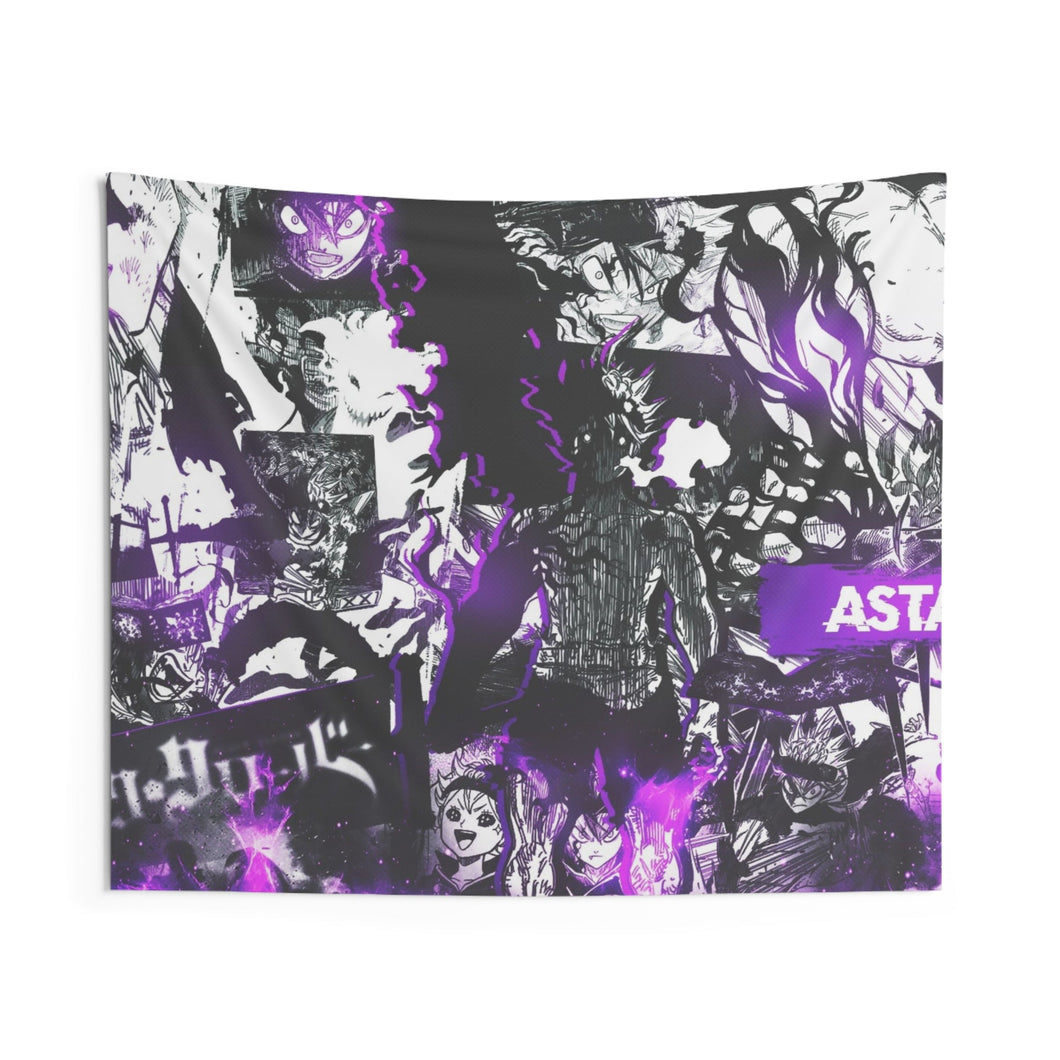 Black Clover Asta Indoor Wall Tapestry