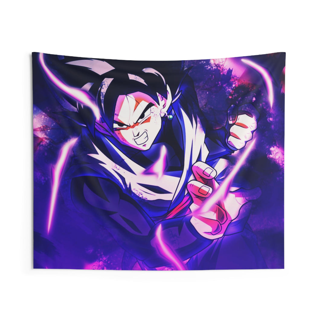 Black Goku Indoor Wall Tapestry