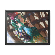 Anime Monogatari (Series) Canvas Framed Art Print