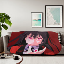Load image into Gallery viewer, Anime Kakegurui Sherpa Blanket
