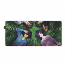 Load image into Gallery viewer, Anime Mobile Suit Gundam 00 RGB LED Mouse Pad (Desk Mat)
