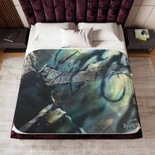 Load image into Gallery viewer, Anime Jujutsu Kaisen Sherpa Blanket
