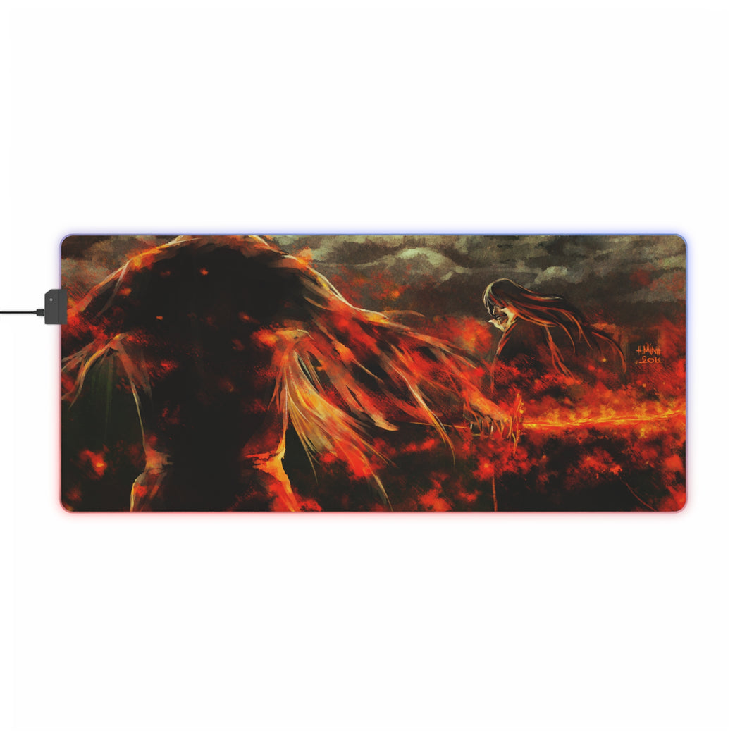 Anime Bleach RGB LED Mouse Pad (Desk Mat)
