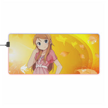 Load image into Gallery viewer, Oreimo Kirino Kousaka RGB LED Mouse Pad (Desk Mat)
