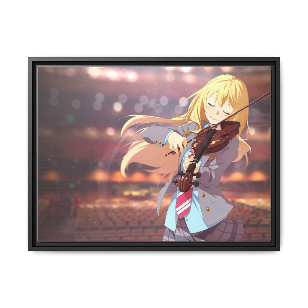 Kaori Miyazono Canvas Framed Art Print