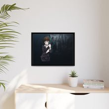 Load image into Gallery viewer, Akane Tsunemori with a dominator Canvas Framed Art Print

