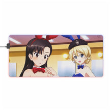 Load image into Gallery viewer, Girls und Panzer RGB LED Mouse Pad (Desk Mat)
